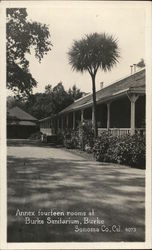 Burke Sanitarium - Annex Postcard