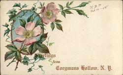 Greetings From Coeymans Hollow NY New York Postcard Postcard Postcard