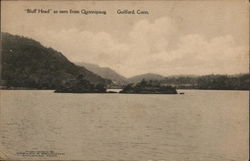 "Bluff Head" as seen from Quannipaug Guilford, CT Postcard Postcard Postcard