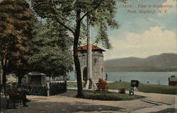 View in Washington park Newburg, NY Postcard Postcard Postcard