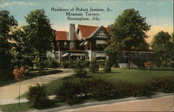 Residence of Robert Jamison, Jr., Mountain Terrace Postcard