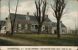 An Old Landmark-The Kiersted House Postcard