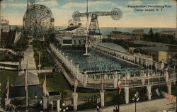 Steeplechase Park, Coney Island New York, NY Postcard Postcard Postcard