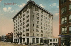 The Samuels Hotel Jamestown, NY Postcard Postcard Postcard