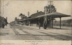 West Shore Depot Esopus, NY Postcard Postcard Postcard