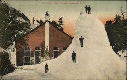 Ice Mound, Power House Napanoch, NY Postcard Postcard Postcard