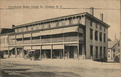 Occidental Hotel, Grand St. Goshen, NY Postcard Postcard Postcard