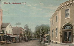 Main Street View Marlborough, NY Postcard Postcard Postcard