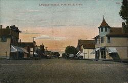 Lawler Street View Postcard