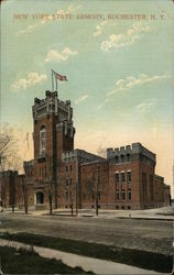 New York State Armory Postcard