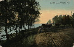 Cut Off Lake Omaha, NE Postcard Postcard Postcard