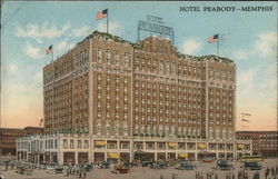 Hotel Peabody Memphis, TN Postcard Postcard Postcard