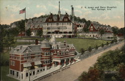 U.S. Army and Navy Hospital Postcard