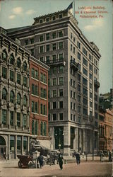 Lafayette Building - 5th & Chestnut Streets Postcard