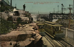 Entrance to Erie Cut - showing Hillside Road Postcard