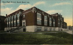 New High School South Bend, IN Postcard Postcard Postcard