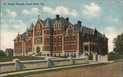 St Joseph Hospital South Bend, IN Postcard Postcard Postcard