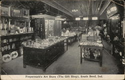 Freyermuth's Art Store - The Gift Shop South Bend, IN Postcard Postcard Postcard