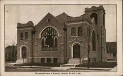 Westminster Church South Bend, IN Postcard Postcard Postcard