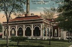 North Pumping Station Postcard