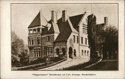 "Tippecanoe", Residence of Col. George Studebaker Postcard