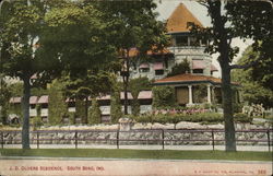 J. D. Olivers Residence South Bend, IN Postcard Postcard Postcard