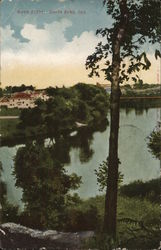 River Scene Postcard