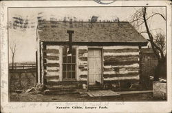 Navarre Cabin, Leeper Park South Bend, IN Postcard Postcard Postcard