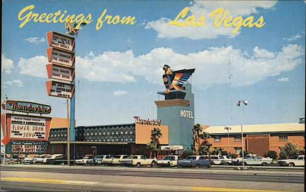 Thunderbird Hotel Las Vegas, NV Postcard