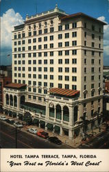 Hotel Tampa Terrace Florida Postcard Postcard Postcard