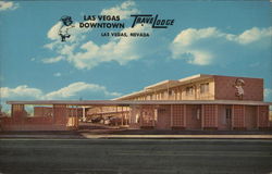 Las Vegas Downtown TraveLodge Nevada Postcard Postcard Postcard