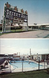 Desert Rose Motel Las Vegas, NV Postcard Postcard Postcard