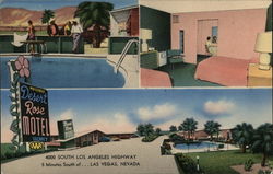 Desert Rose Motel Las Vegas, NV Postcard Postcard Postcard