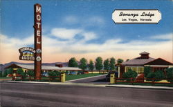 Bonanza Lodge Postcard