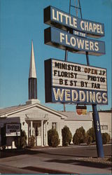 Little Chapel of the Flowers Las Vegas, NV Postcard Postcard Postcard