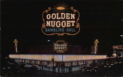 Golden Nugget Gambling Hall Las Vegas, NV Postcard Postcard Postcard