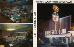 Horseshoe Club Reno, NV Postcard Postcard Postcard