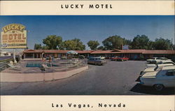 Lucky Motel Postcard