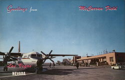 Greetings from McCarran Field Las Vegas, NV Postcard Postcard Postcard