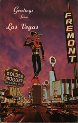 Fremont Street Postcard