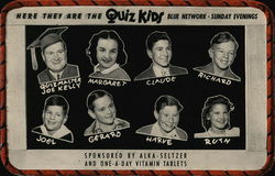 Quiz Kids Postcard