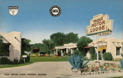 Yaqui Motor Lodge Postcard