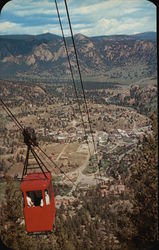 Estes Park Aerial Skyway Colorado Postcard Postcard Postcard