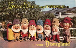 Snow White and the Seven Dwarfs Disney Postcard Postcard Postcard