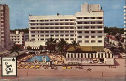 The Sans Souer Hotel Miami Beach, FL Postcard Postcard Postcard