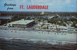 Greetings From Ft. Lauderdale Postcard