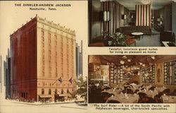 The Dinkler-Andrew Jackson Hotel Nashville, TN Postcard Postcard Postcard