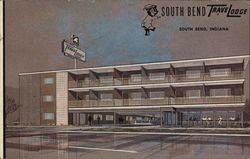 South Bend Travel Lodge Indiana Postcard Postcard Postcard