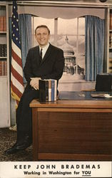 Congressman John Brademas Postcard