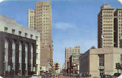 City Hall And Public Library Fort Worth, TX Postcard Postcard